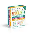 English for Everyone English Idioms, Vocabulary Builder, Phrasal Verbs 3 Book Box Set