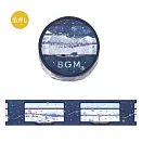 【日本BGM】和紙膠帶 冬季限定 ‧ 賞雪寢台列車