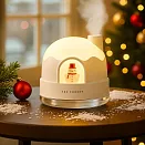 【The Forest 癒森林】聖誕雪屋夜燈香氛機+15ml冬季微醺漿果香氛油*1