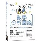 數學分析圖鑑：圖解x實例，從微積分到向量分析，一本搞定！