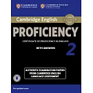 Cambridge English Proficiency 2 Student’s Book with Answers with Audio
