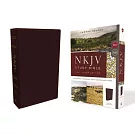 NKJV Study Bible, Bonded Leather, Burgundy, Full-Color, Red Letter Edition, Comfort Print: The Complete Resource for Studying God’s Word