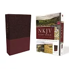 NKJV Study Bible, Imitation Leather, Red, Full-Color, Red Letter Edition, Comfort Print: The Complete Resource for Studying God’s Word