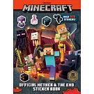 Minecraft 官方貼紙書（超過500張貼紙）Official the Nether and the End Sticker Book (Minecraft)