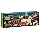 帶狗狗散步全景長版拼圖1000片Dog Walk 1000 Piece Panoramic Jigsaw Puzzle