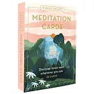 Mindful Escapes Meditation Cards: Discover Inner Calm Wherever You Are, in 50 Cards