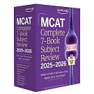 MCAT Complete 7-Book Subject Review 2025-2026, Set Includes Books, Online Prep, 3 Practice Tests