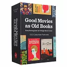 Good Movies as Old Books: 100 Collectible Postcards: Films Reimagined as Vintage Book Covers