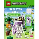 樂高Minecraft貼紙遊戲書（獨家附贈人偶）Skeleton Quest (LEGO Minecraft): A Seek & Find Sticker Activity Book