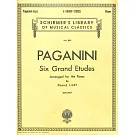 帕格尼尼六首練習曲 Vol. 835 李斯特版鋼琴樂譜