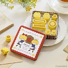 mizutama餅乾造型印章單品：餅乾造型印章＆鐵盒組