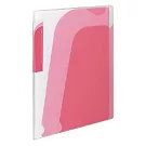 KOKUYO Novita 5層檔案資料夾(附夾鍊袋) 粉