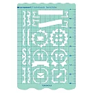 【VANCO】手帳專用繪圖尺 ‧花框