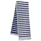 【日本丸真】Eco de Cool 涼感運動毛巾  橫紋海軍藍 橫紋海軍藍