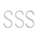 [MUJI無印良品]鋁製S掛鉤/小/3入