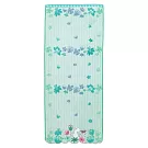 【日本丸真】Moomin花雨世界無撚刺繡毛巾 (嚕嚕米藍)