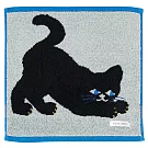 【日本丸真】SOU SOU經典SEK抗菌防臭小方巾 (黑貓) (黑貓)