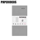 PAPERIDEAS 自填周計劃48K軟面款 槍灰