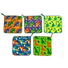 【日本丸真】Piccolino 掛繩小方巾五入組 古代恐龍 古代恐龍