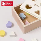 【德國 classic world 客來喜經典木玩】幼兒形狀配對啟蒙盒《20202》