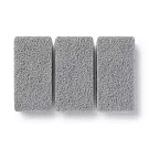 【MUJI 無印良品】聚氨酯三層海綿/3入/灰