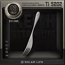 Keith 鎧斯鈦厚實鈦叉子18cm / Ti5202.環保鈦叉子 餐叉泡麵叉 牛排叉 中式叉子 甜點叉