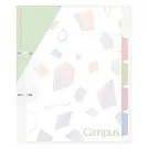 KOKUYO 礦石限定Campus 2孔活頁夾(限定) A4-綠