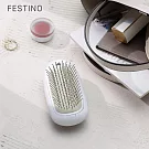 日本recolte Festino Salon Care 負離子輕便梳 SMHB-028  簡約白