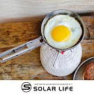 Keith 鎧斯鈦合金煎蛋器 140ml / Ti6032.輕量純鈦煎盤 鋁合金煎盤 迷你平底鍋 小煎盤小煎鍋