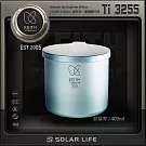 Keith 鎧斯鈦 CC炫彩鈦杯 400ml.純鈦杯子 登山鈦杯 鈦馬克杯 露營提耳杯 手把露營杯 湖水青