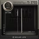 Keith 鎧斯鈦直管鈦吸管 口徑7mm / Ti3703.環保吸管 飲料吸管 鈦細吸管 隨身長吸管 純鈦直吸管