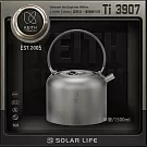 Keith 鎧斯鈦燒水壺 1500ml / Ti3907.純鈦燒水壺 提梁壺 露營煮水壺 輕量熱水壺 鈦壺泡茶壺