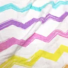 【日本丸真】Sun Heart 100公分可扣式吸水浴巾 粉彩波浪 粉彩波浪