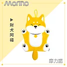 【MORINO摩力諾】可愛動物平板掛飾擦手巾/擦拭巾 財犬阿福
