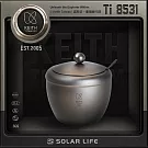Keith 鎧斯鈦鈦調味罐醬料瓶 附鈦湯匙 220ml / Ti8531.帶勺調味盒 密封調料罐 鹽巴盒 調味品罐 佐料罐鹽罐