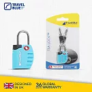 【Travel Blue 藍旅】TSA美國海關鑰匙鎖-3色任選 TB025 藍色