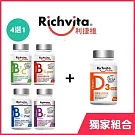 利捷維 有酵維生素B群+D3錠 2瓶組(60錠/瓶)
