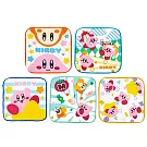 【日本丸真】星之卡比 迷你小方巾五入組 百變卡比 百變卡比