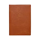 【日本HIGHTIDE】2026 直式週記事手帳A5 ‧ 經典/咖啡色