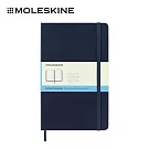 MOLESKINE 經典硬殼筆記本 -  L型/ 點格/  藍