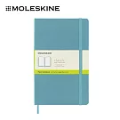 MOLESKINE 經典硬殼筆記本 -  L型/ 空白/  珊瑚藍