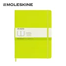 MOLESKINE 經典硬殼筆記本 -  XL型/ 空白/ 亮綠