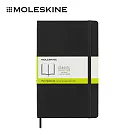 MOLESKINE 經典軟皮筆記本 -   L型/  空白/ 黑