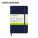 MOLESKINE 經典軟皮筆記本 -  口袋型/ 空白/ 藍
