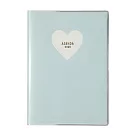 【日本Mark’s】2026 月記事手帳(附家計簿頁)B6 ‧ 愛心/薄荷綠