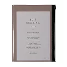 【日本Mark’s】2026 EDiT直式週記事收納手帳Semi A5 ‧ 拿鐵