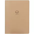 【日本LABCLIP】2026 月記事手帳B6 ‧ 毛茸茸狗狗/米色