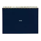 【日本LABCLIP】2026 SKETCH繪圖本月記事手帳A5 ‧ 午夜藍