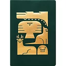 【日本EL COMMUN】2026 彩色月記事手帳B6 ‧ 動物積木/綠色