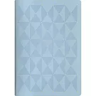 【日本EL COMMUN】2026 橫式週記事手帳B6 ‧ 幾何蝶影/藍灰色